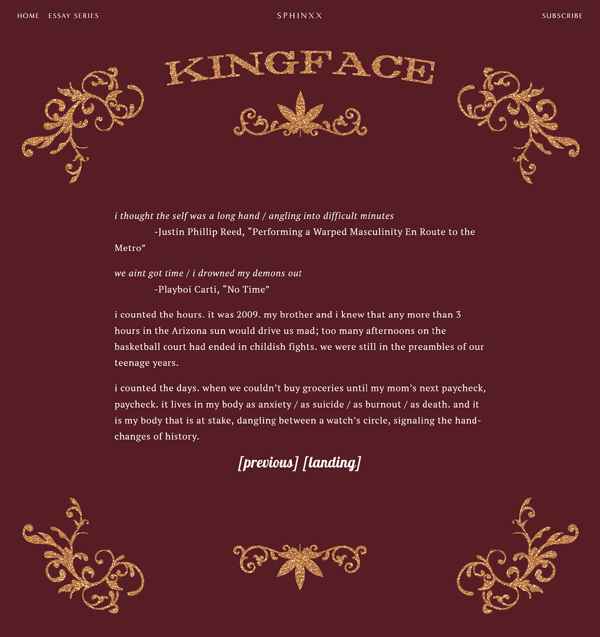 kingface gallery